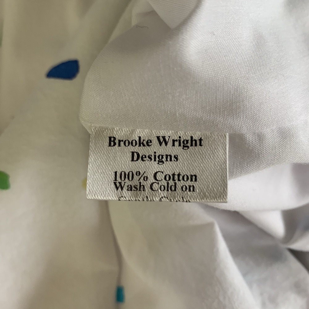 Brooke Wright Designs Dress XS S Small Summer Cotton Maxi Boho Resort - Picture 7 of 7